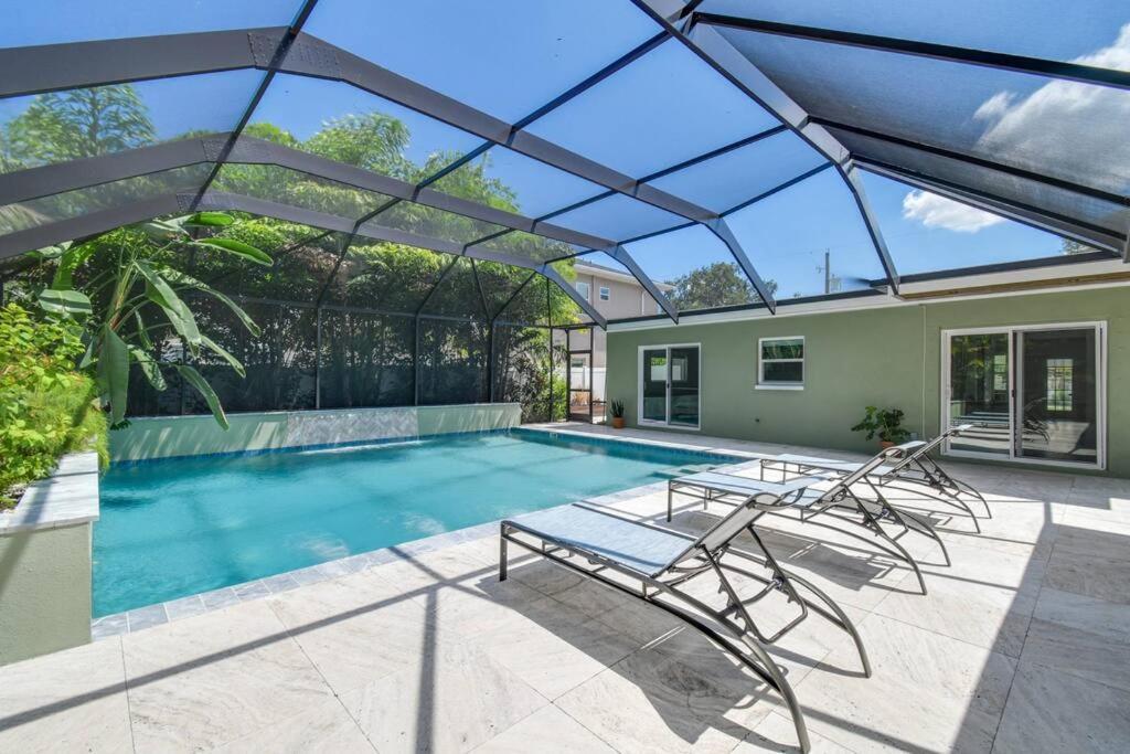 Luxury Home In The Heart Of South Tampa & Pool! Zewnętrze zdjęcie